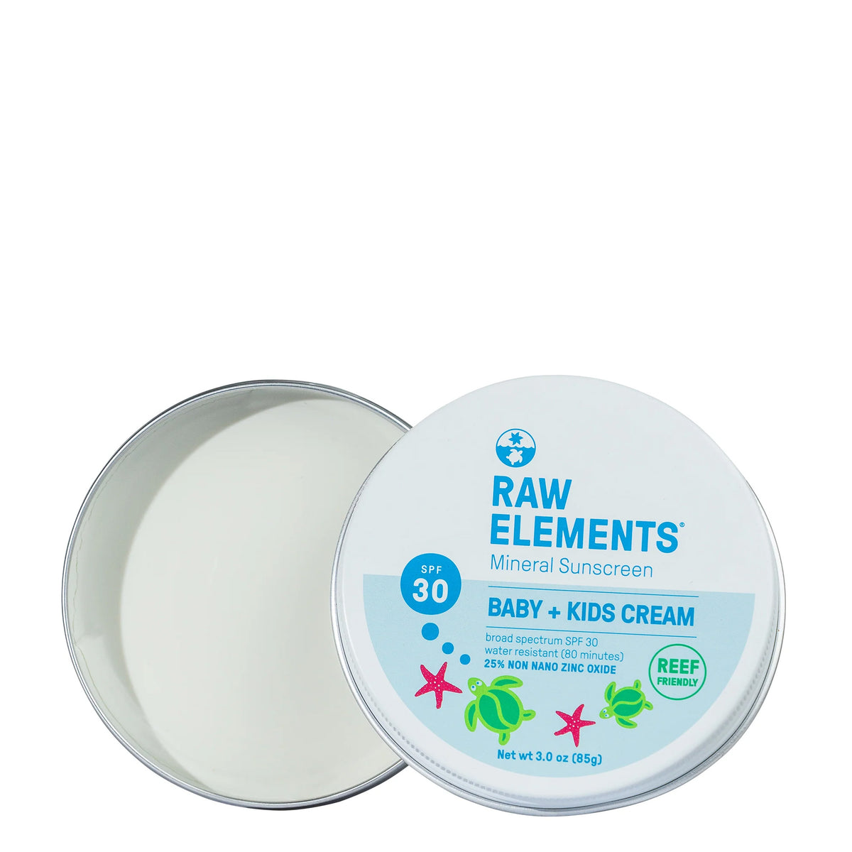 Raw Elements Baby + Kids SPF 30 3oz Sunscreen Tin
