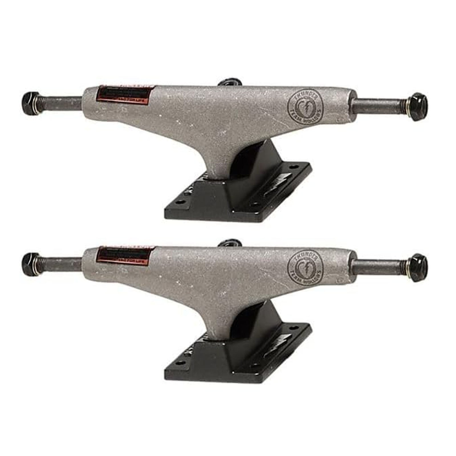 Thunder Team Hollow Skateboard Trucks - 147mm/Grey/Black