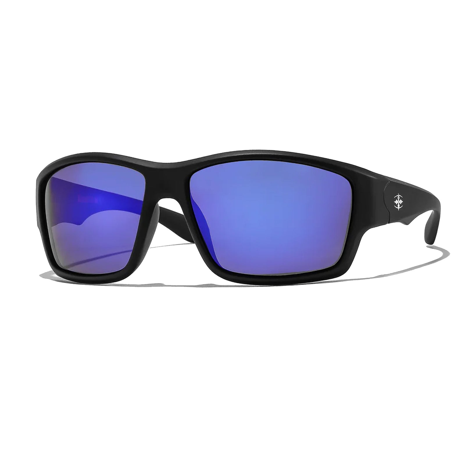 Ritual Vision The Decline Men's Sunglasses - Matte Black/Blue Reflective Polarized