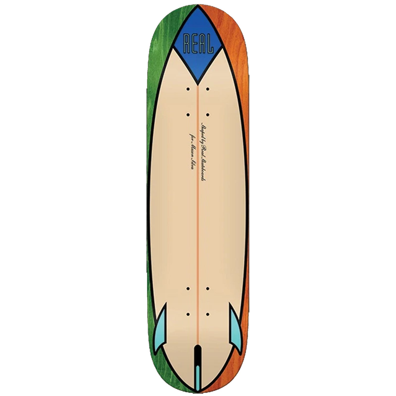 Real Silvia Speed Egg 8.28" Skateboard Deck