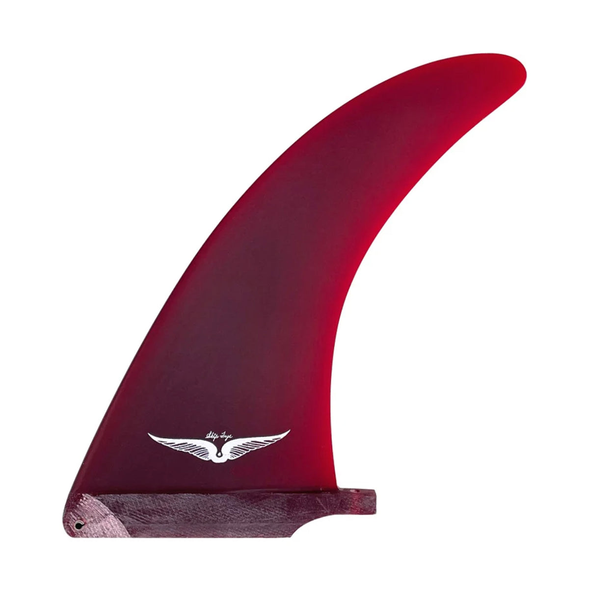 True Ames Skip Frye Longboard Fin - 8.5"/Red