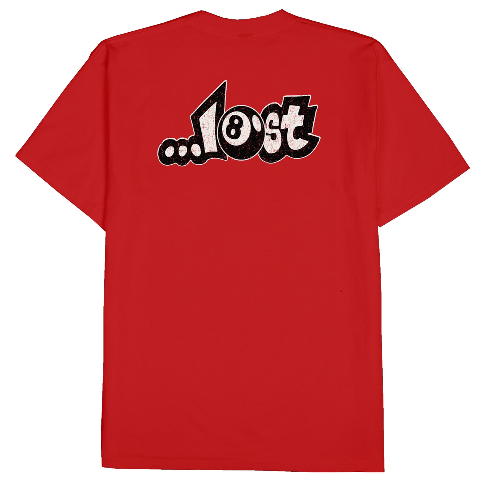 Lost 8 Ball Lam Men's S/S T-Shirt - Flame