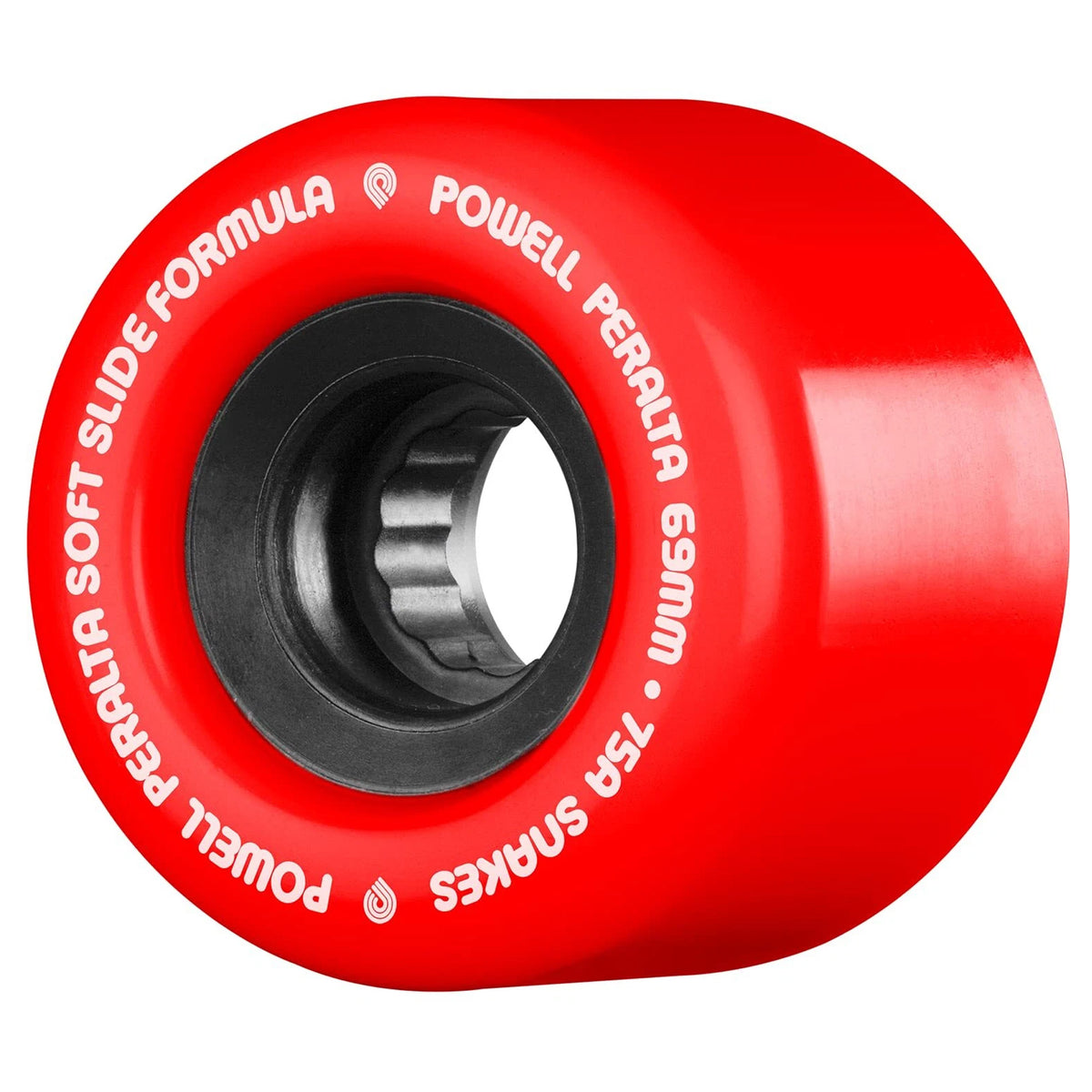 Powell Peralta Snakes 69mm 75a Skateboard Wheels - Red
