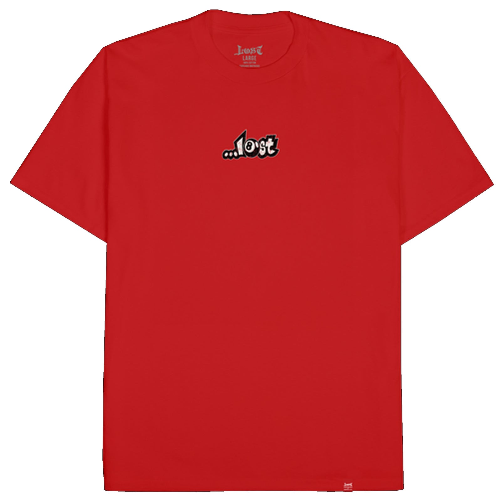 Lost 8 Ball Lam Men's S/S T-Shirt - Flame