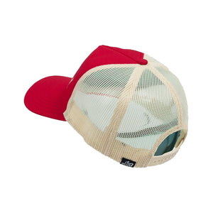 Lost King Of Surf Men's Trucker Hat - Red/Off White