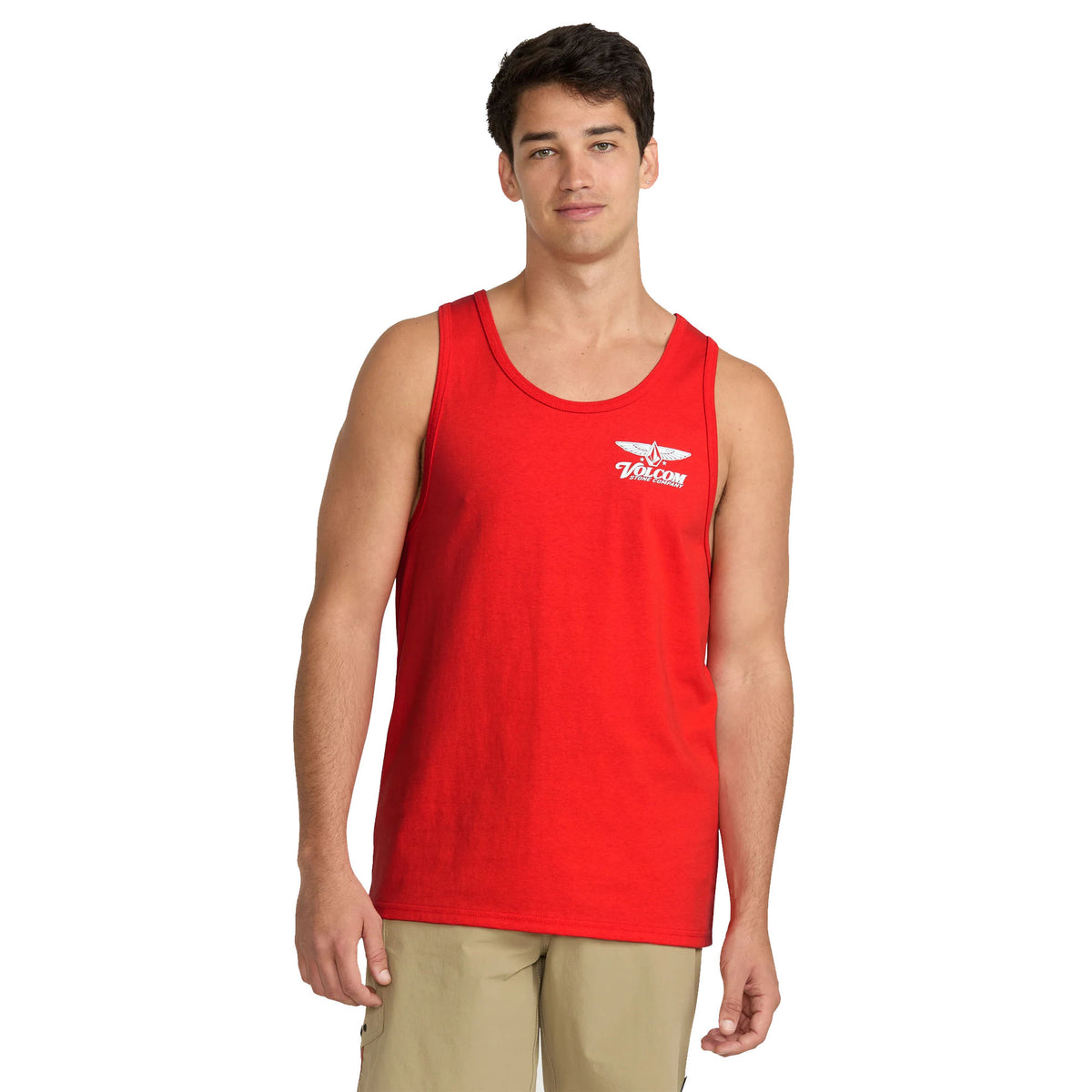 Volcom Revel Men's Tank Top - Chili Red