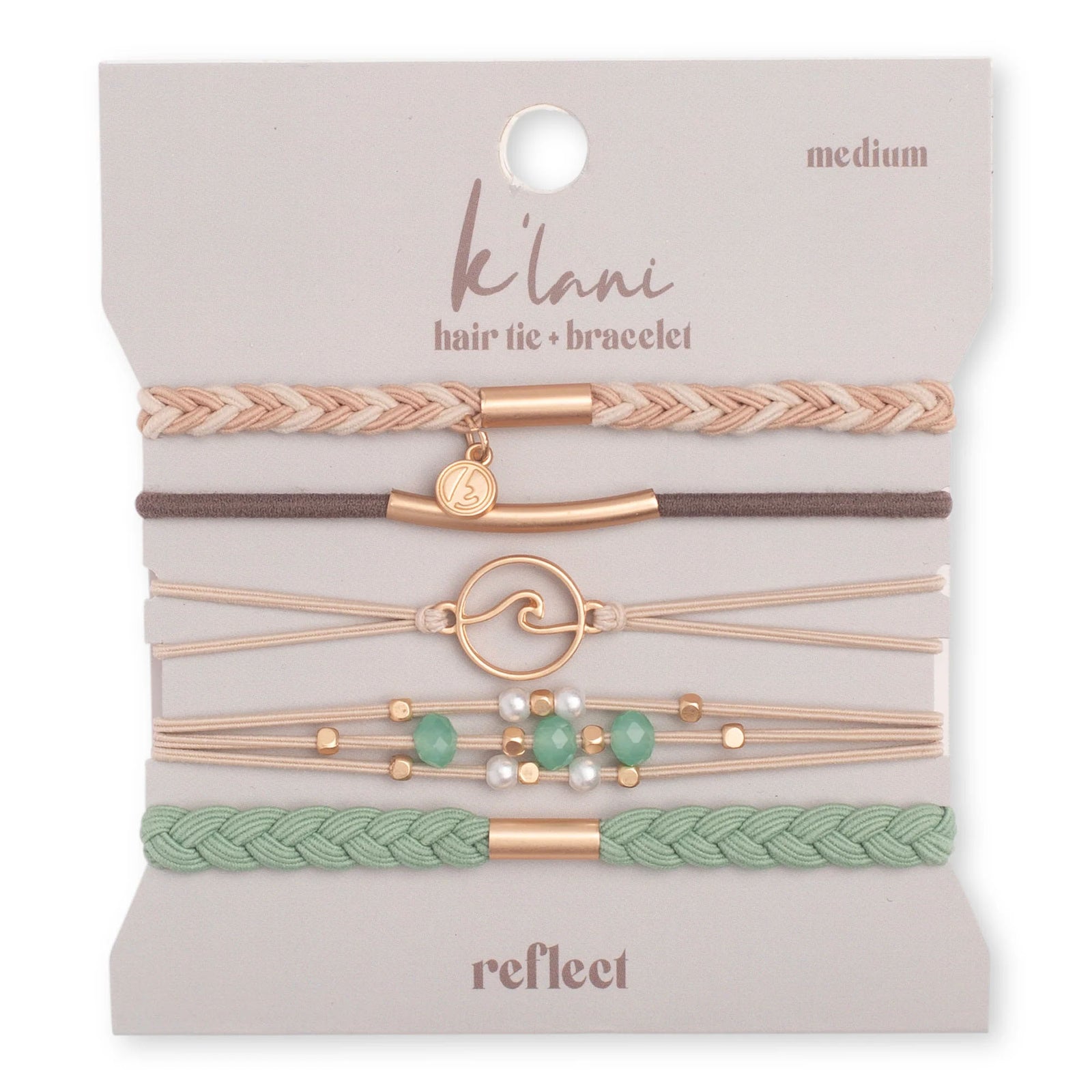 K'lani Hair + Wrist Band - Reflect