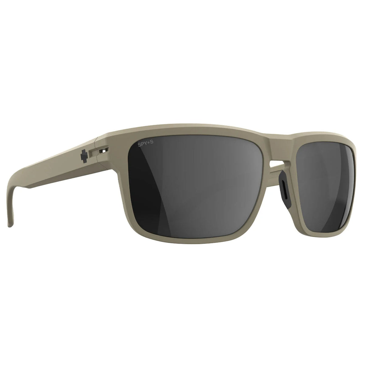 Spy Region Men's Sunglasses - ANSI Matte Sand/Happy Gray Polarized