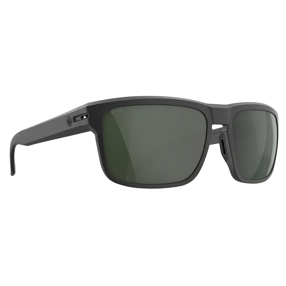 Spy Region Men's Sunglasses - Matte Black/Happy Gray Green Polarized