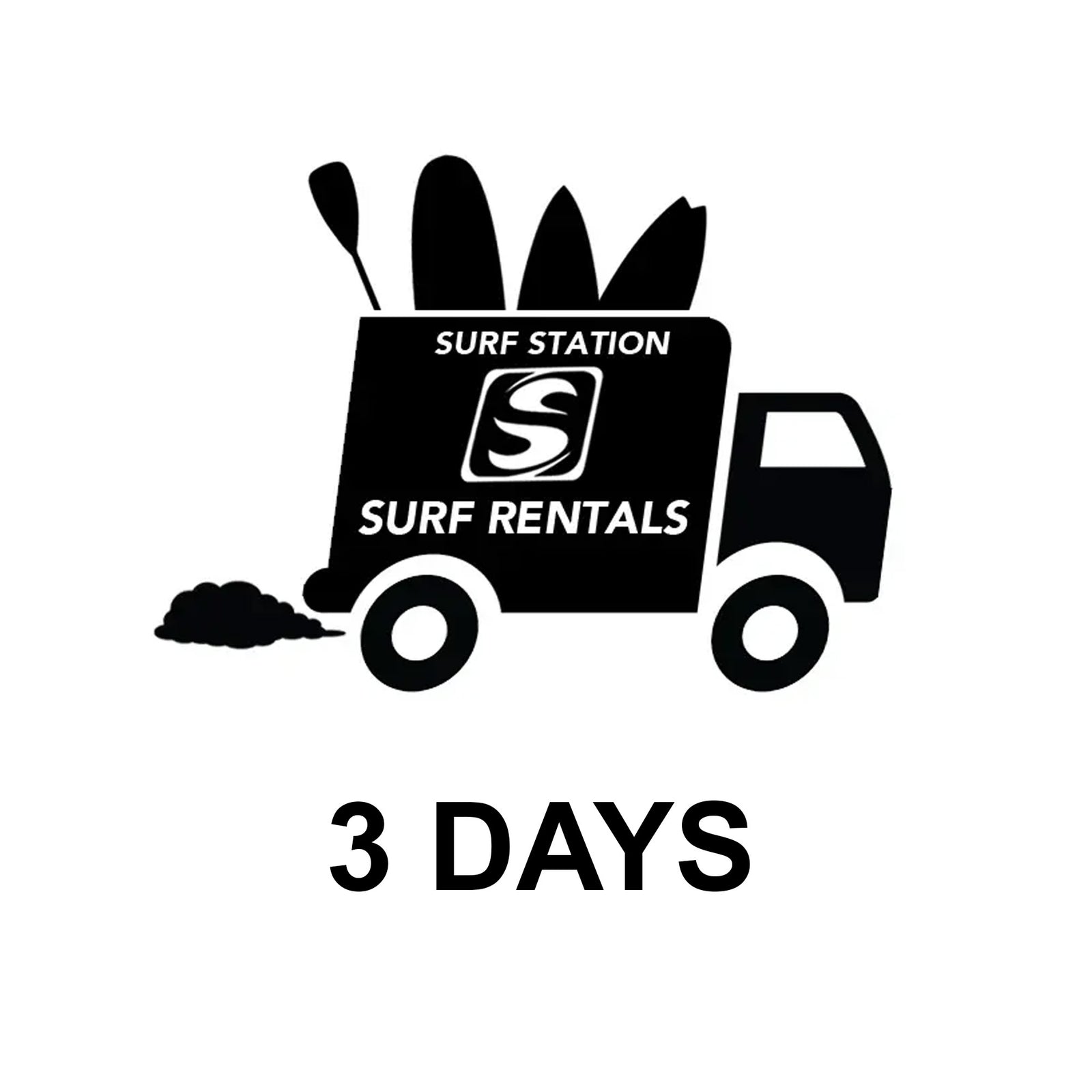 Surf Equipment Rental - 3 Days