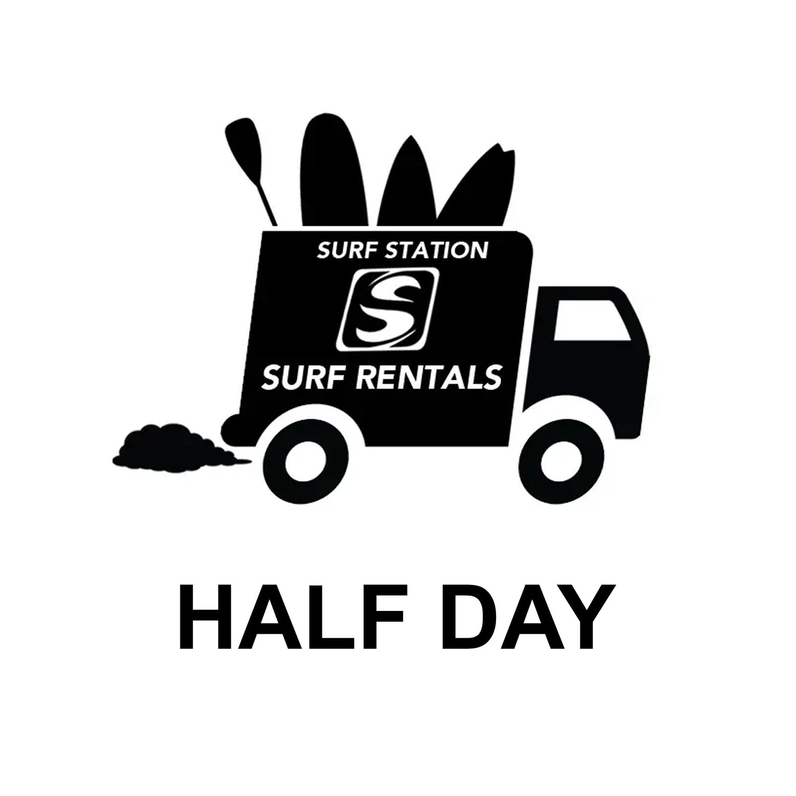 Surf Equipment Rental - Half Day