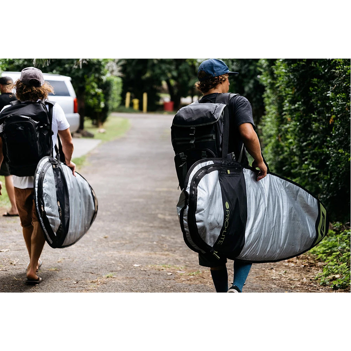 Pro-Lite Resession Day Fish/Hybrid Single Surfboard Bag - Grey