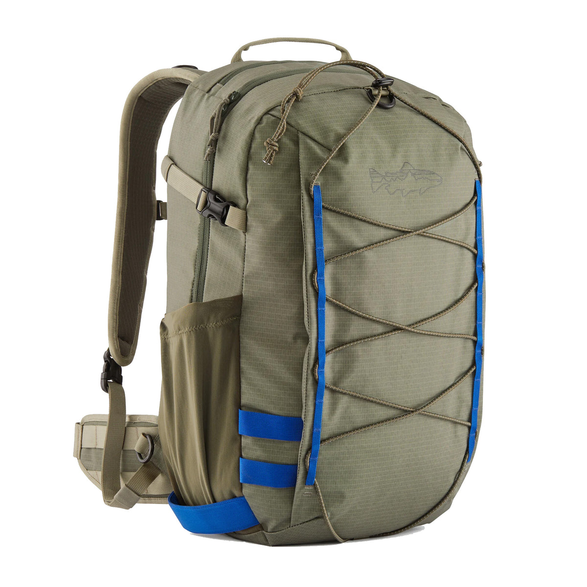 biggest water proof backpack patagonia Disperser Roll Top Pack 40L and lining made of 100% recycled polyester Patagonia Guidewater Backpack Old