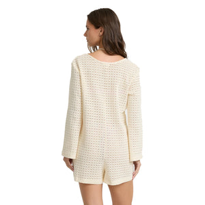 Billabong Isla Cover-Up Women's Romper - White Cap
