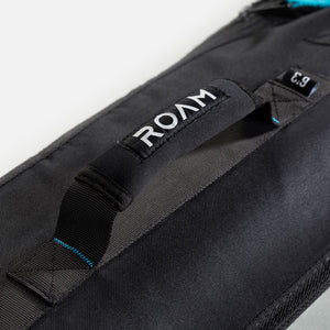 Roam Coffin Universal Wheelie Triple/Quad Surfboard Bag - Grey/Black