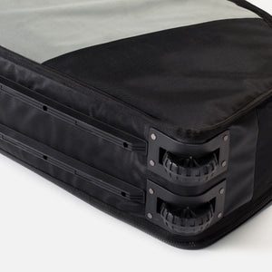 Roam Coffin Universal Wheelie Triple/Quad Surfboard Bag - Grey/Black