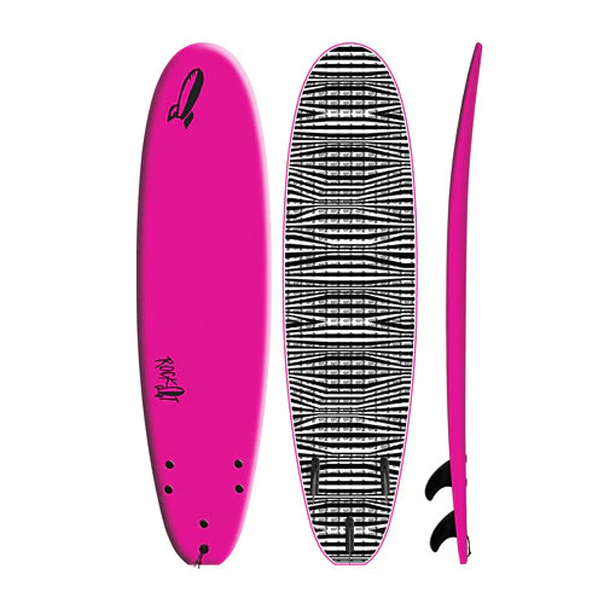Rock-It Moby 9'0 Soft Surfboard - Pink