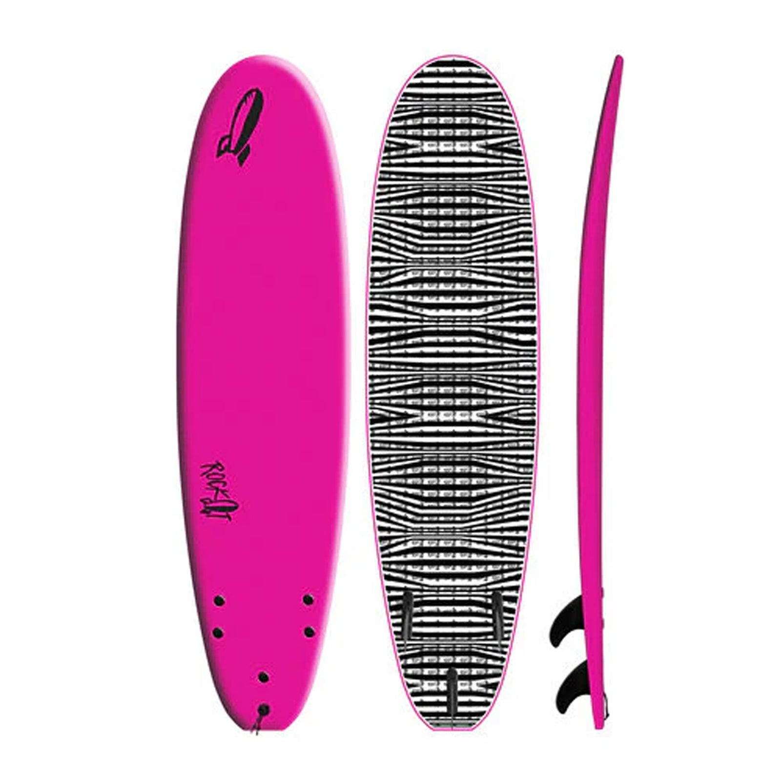 Rock-It Moby 9'0 Soft Surfboard - Pink