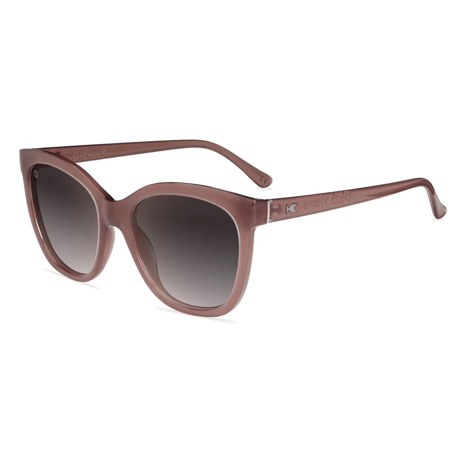 Knockaround Deja Views Women's Sunglasses - Rose Latte Polarized
