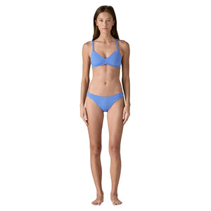 Patagonia Reversible Cross Shore Women's Bikini Bottoms - Ripple: Abundant Blue