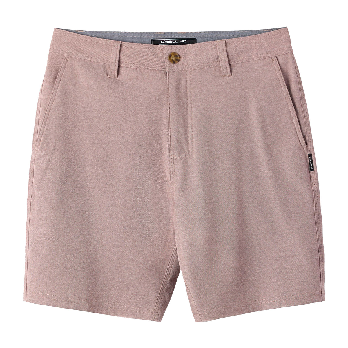 O'Neill Reserve Light Check 19" Men's Walkshorts - Mahogany