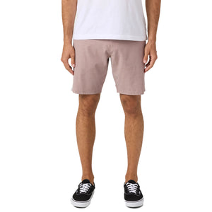 O'Neill Reserve Light Check 19" Men's Walkshorts - Mahogany