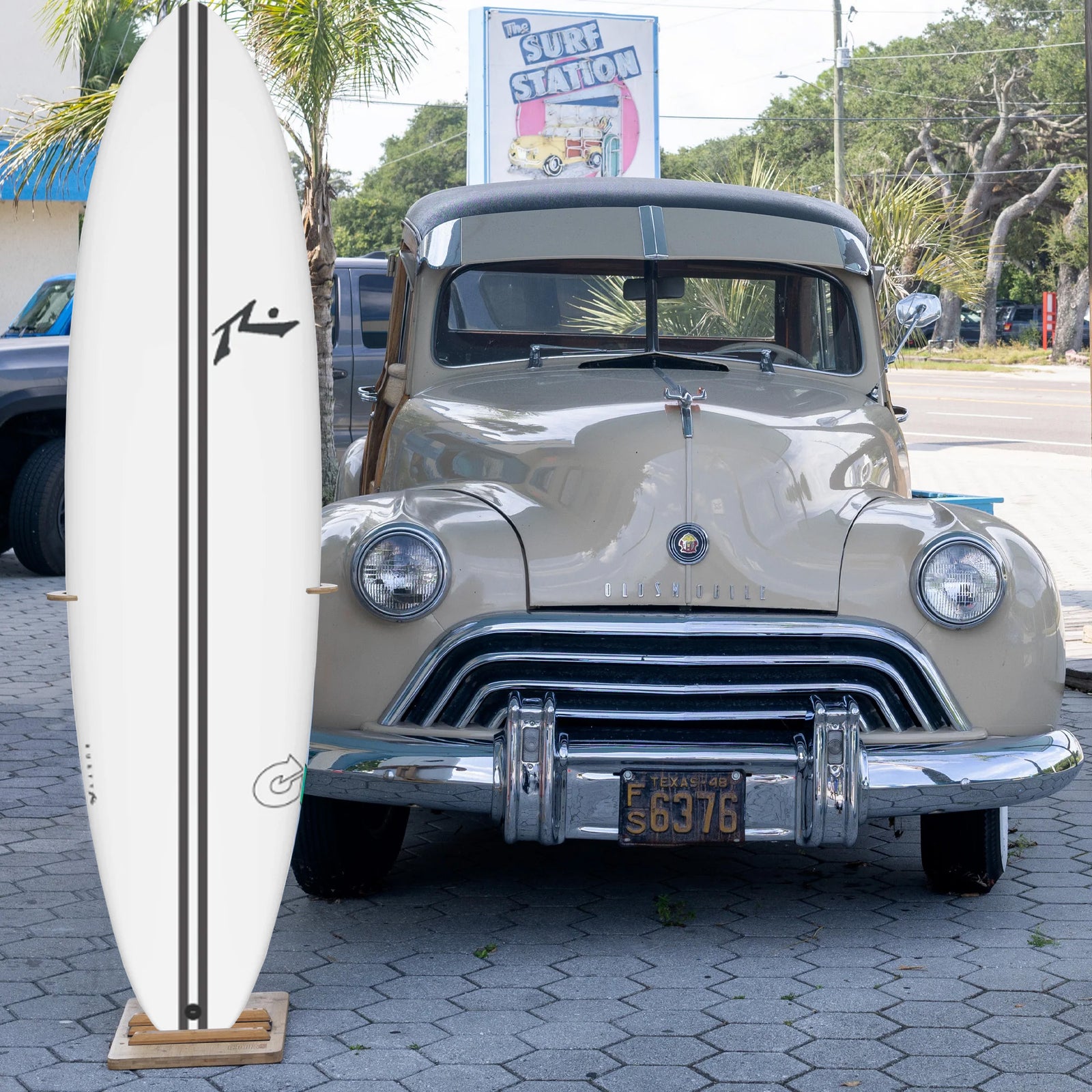 Torq x Rusty Egg Not TEC 6'10 Surfboard - Futures