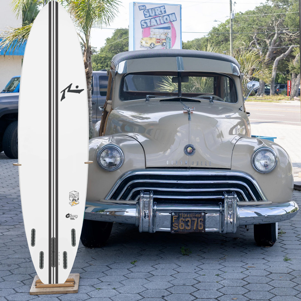Torq x Rusty Egg Not TEC 6'10 Surfboard - Futures