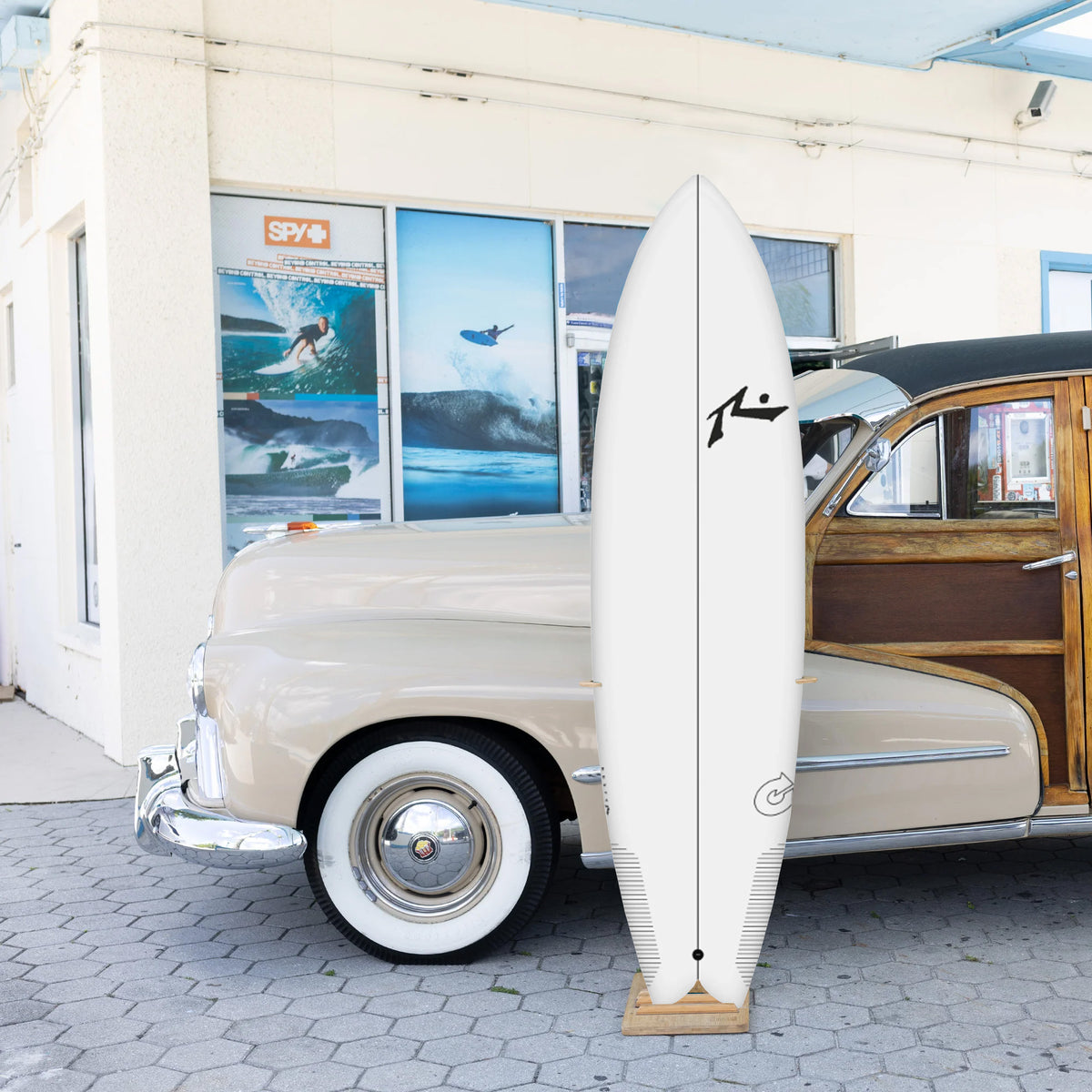 Torq x Rusty Mody Fish TEC 7'4 Surfboard - Futures