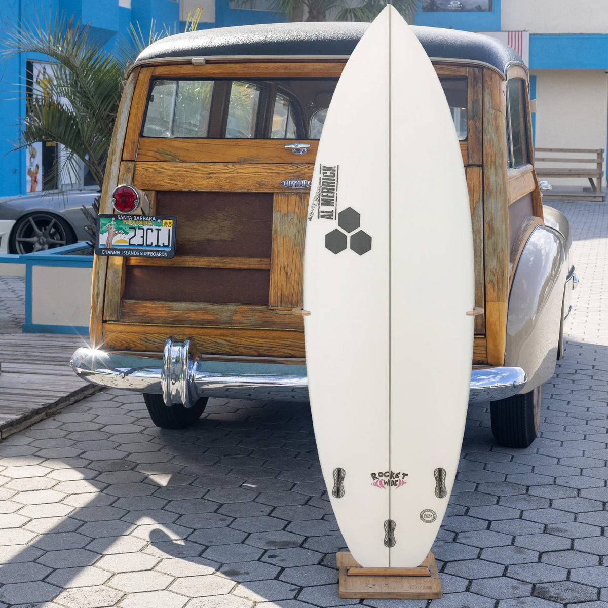 Channel Islands Rocket Wide Squash 5'6 Surfboard - FCS II