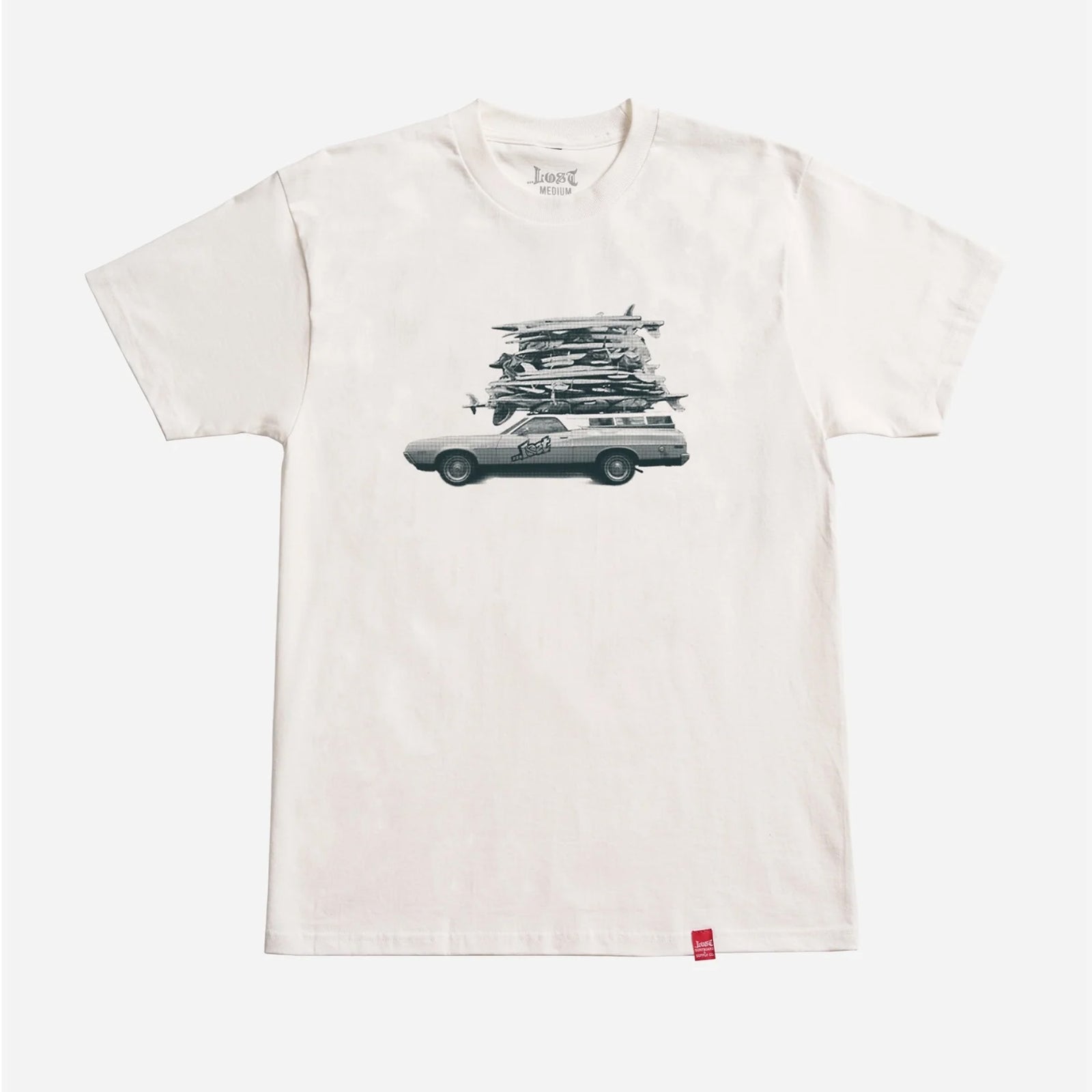 Lost Ranchero Men's S/S T-Shirt - Vintage White