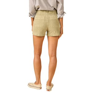 Outerknown Seventyseven Cord Women's Walkshorts - Island Leaf