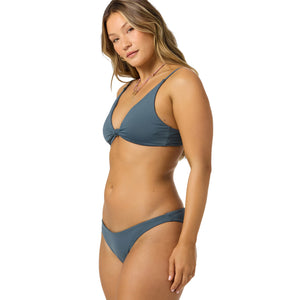 O'Neill Saltwater Solids Rockley Medium Women's Bikini Bottoms - Slate