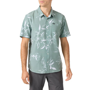 O'Neill TRVLR Traverse Relaxed UPF Men's Dress Shirt - Sage