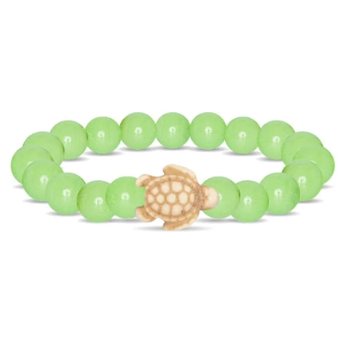 Fahlo Glow In The Dark Sea Turtle Tracking Bracelet - Sage Glow