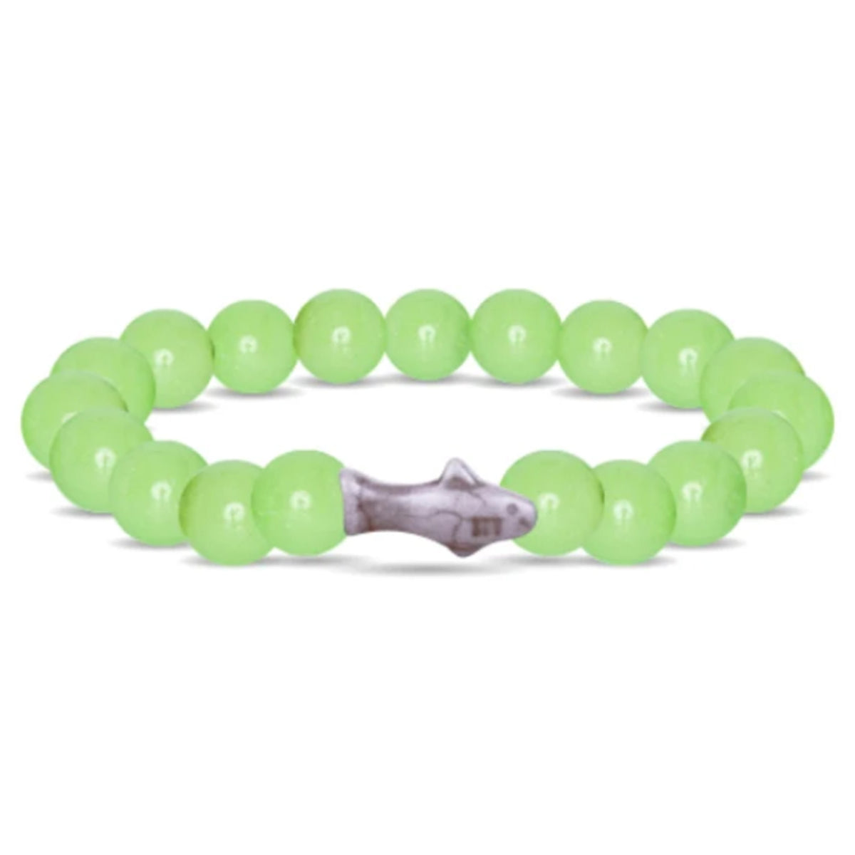 Fahlo Glow In The Dark Shark Tracking Bracelet - Sage Glow