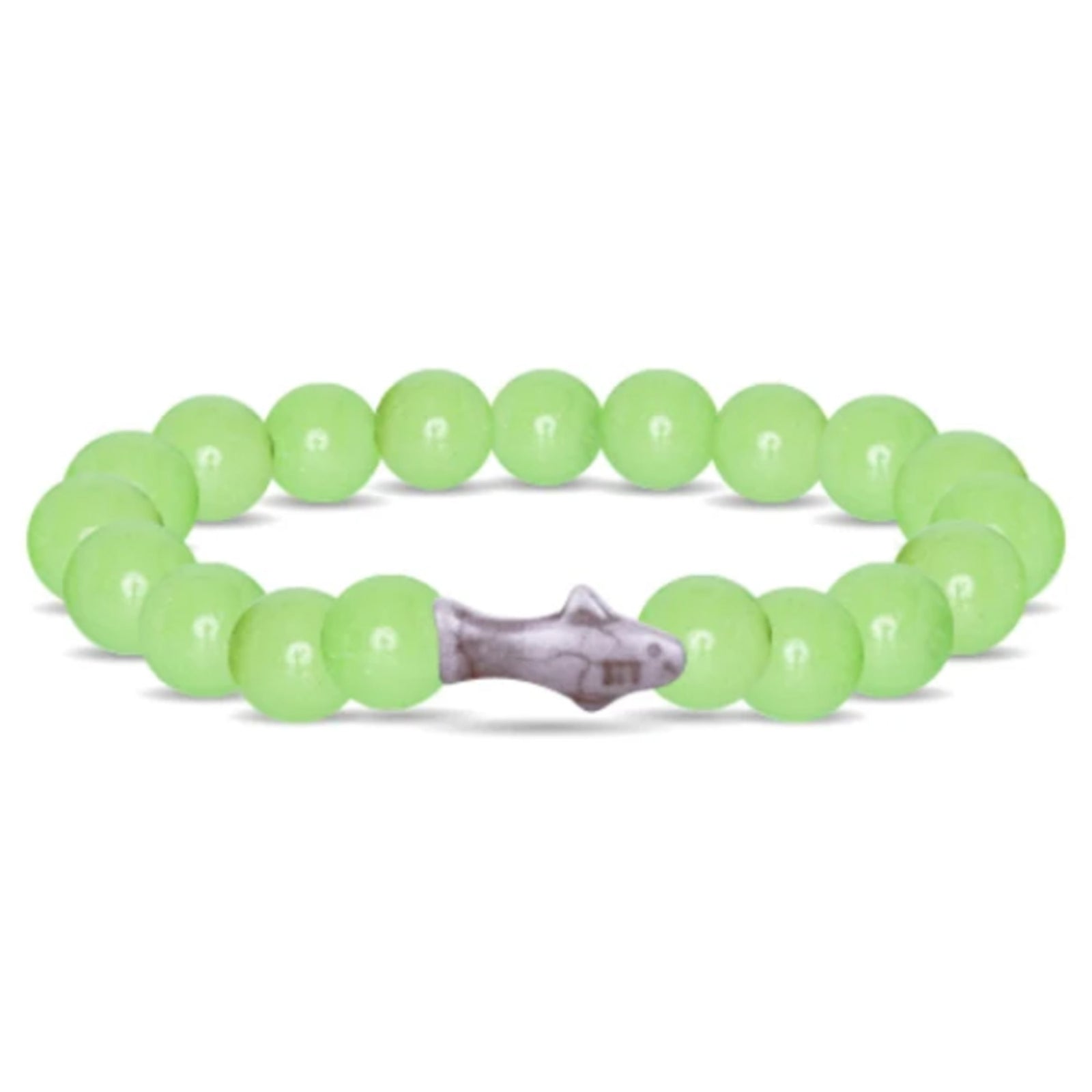 Fahlo Glow In The Dark Shark Tracking Bracelet - Sage Glow