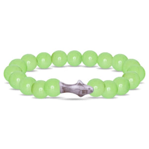 Fahlo Glow In The Dark Shark Tracking Bracelet - Sage Glow