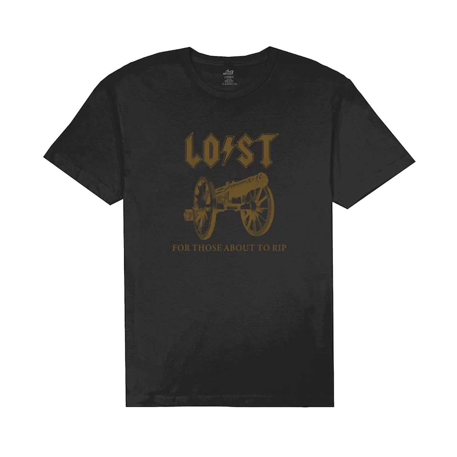 Lost Salute Men's S/S T-Shirt - Black