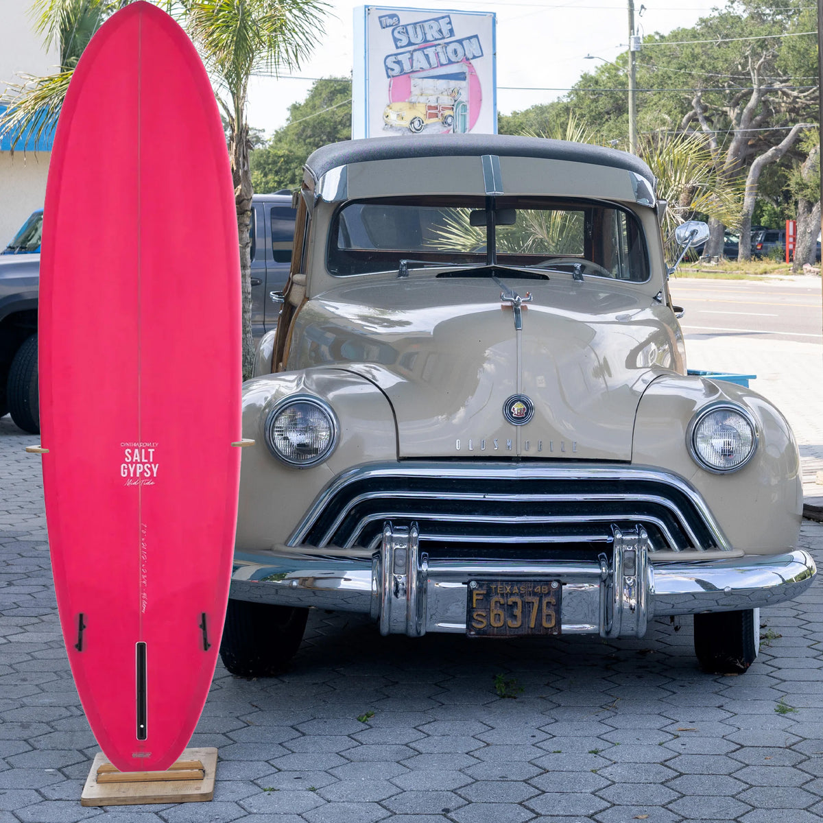 Salt Gypsy x Cynthia Rowley Mid Tide 7'0 Longboard Surfboard