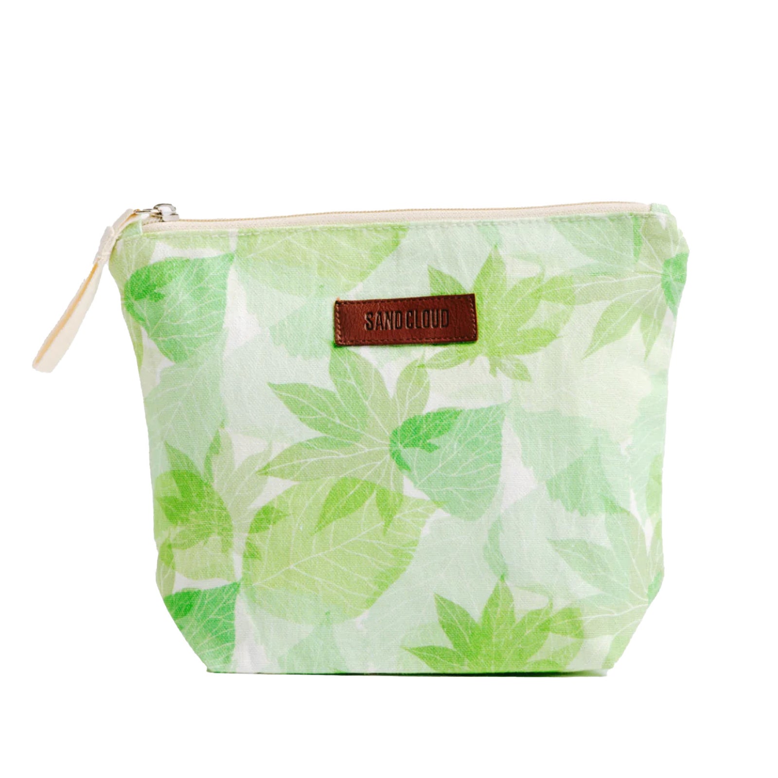 Sand Cloud Zipper Pouch - Leaves