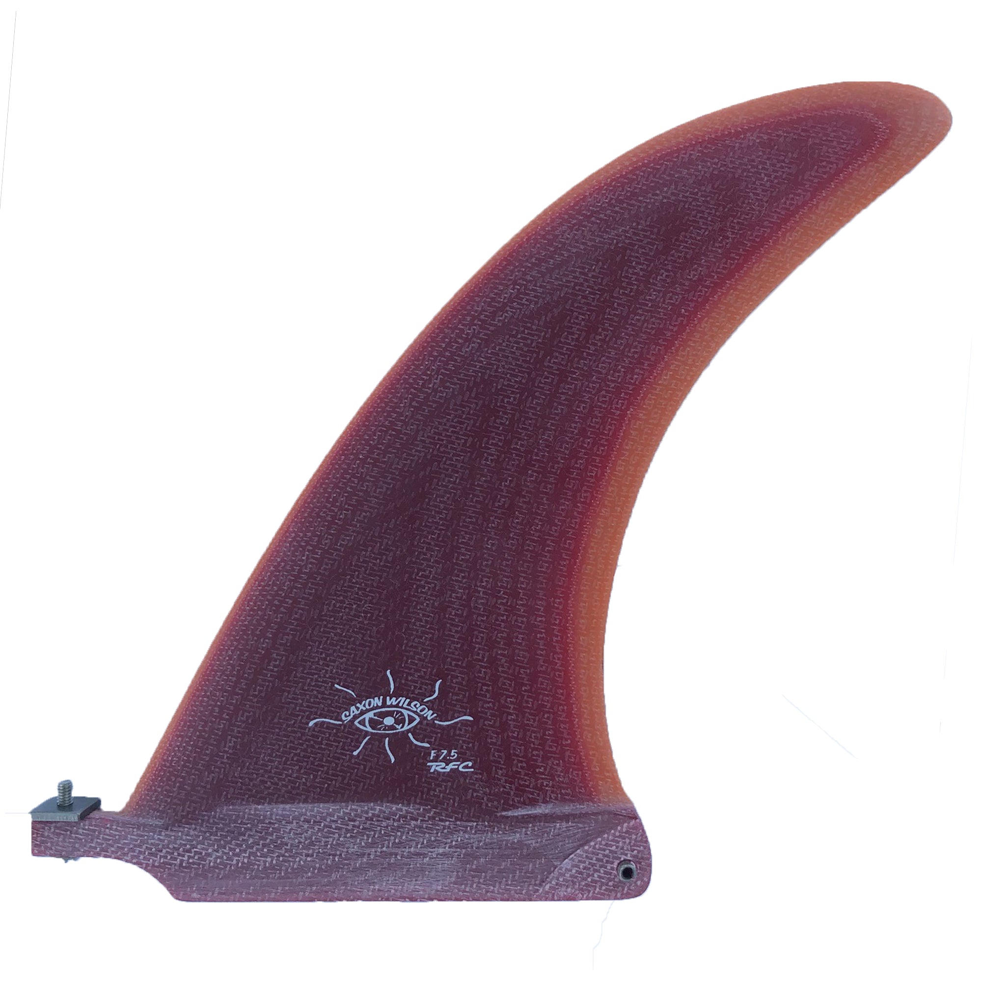 Rainbow Fin Co. Saxon Wilson Flex 7.5" Longboard Surfboard Fin