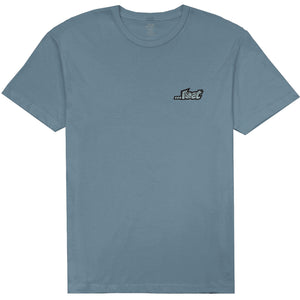 Lost Linear Lam Men's S/S T-Shirt - Stone Blue