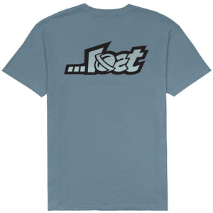 Lost Linear Lam Men's S/S T-Shirt - Stone Blue