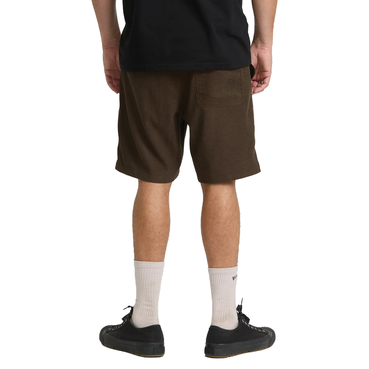 Billabong De La Cruz Cord 18" Amphibian Hybrid Men's Walkshorts - Slate Black