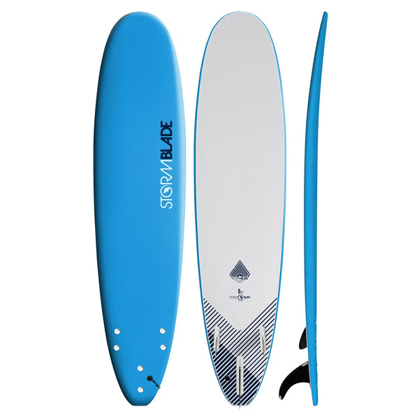 Storm Blade Classic 7'0 Soft Surfboard - Azure Blue - Surf Station