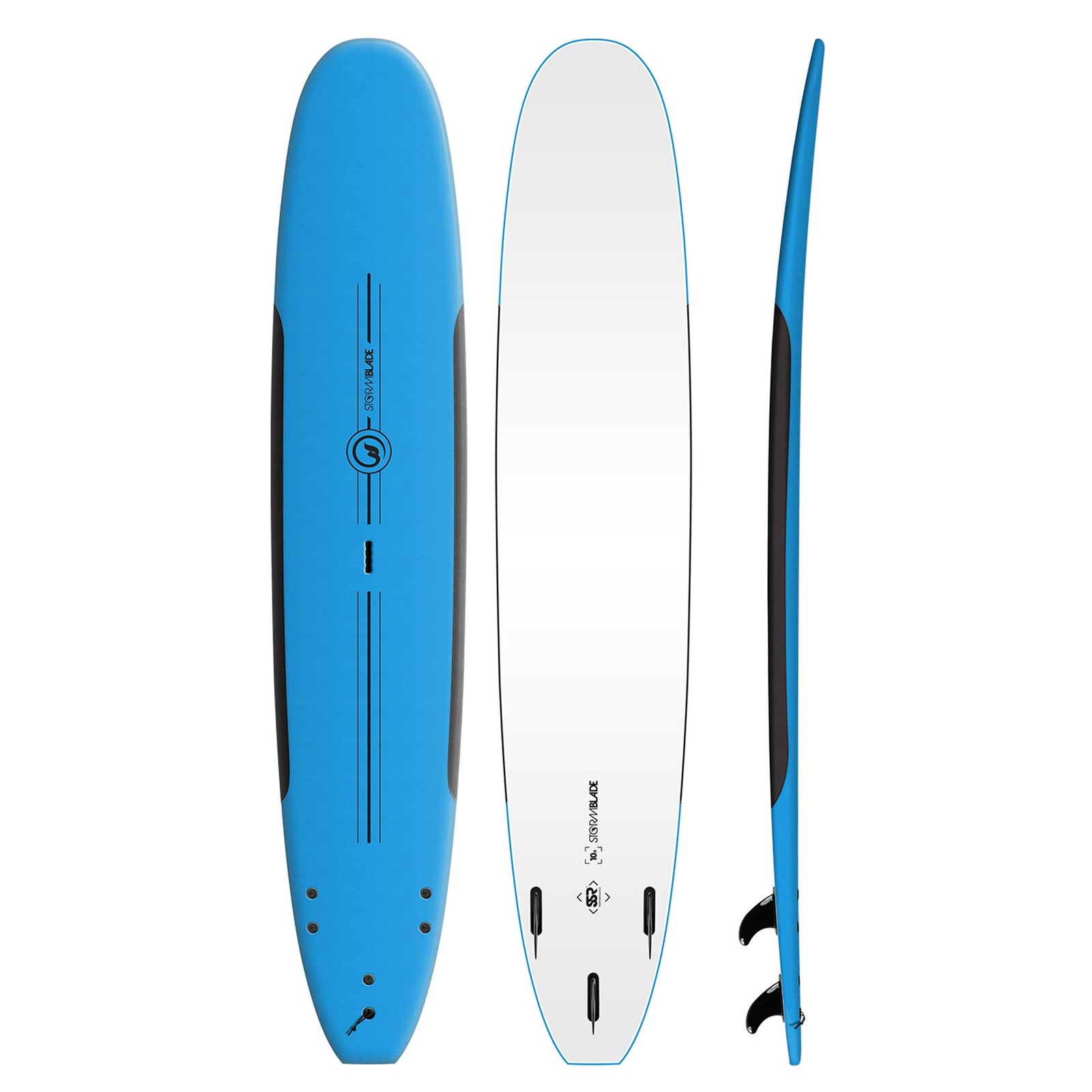 Storm Blade SSR Performance 10'0 Soft Surfboard - Azule Blue