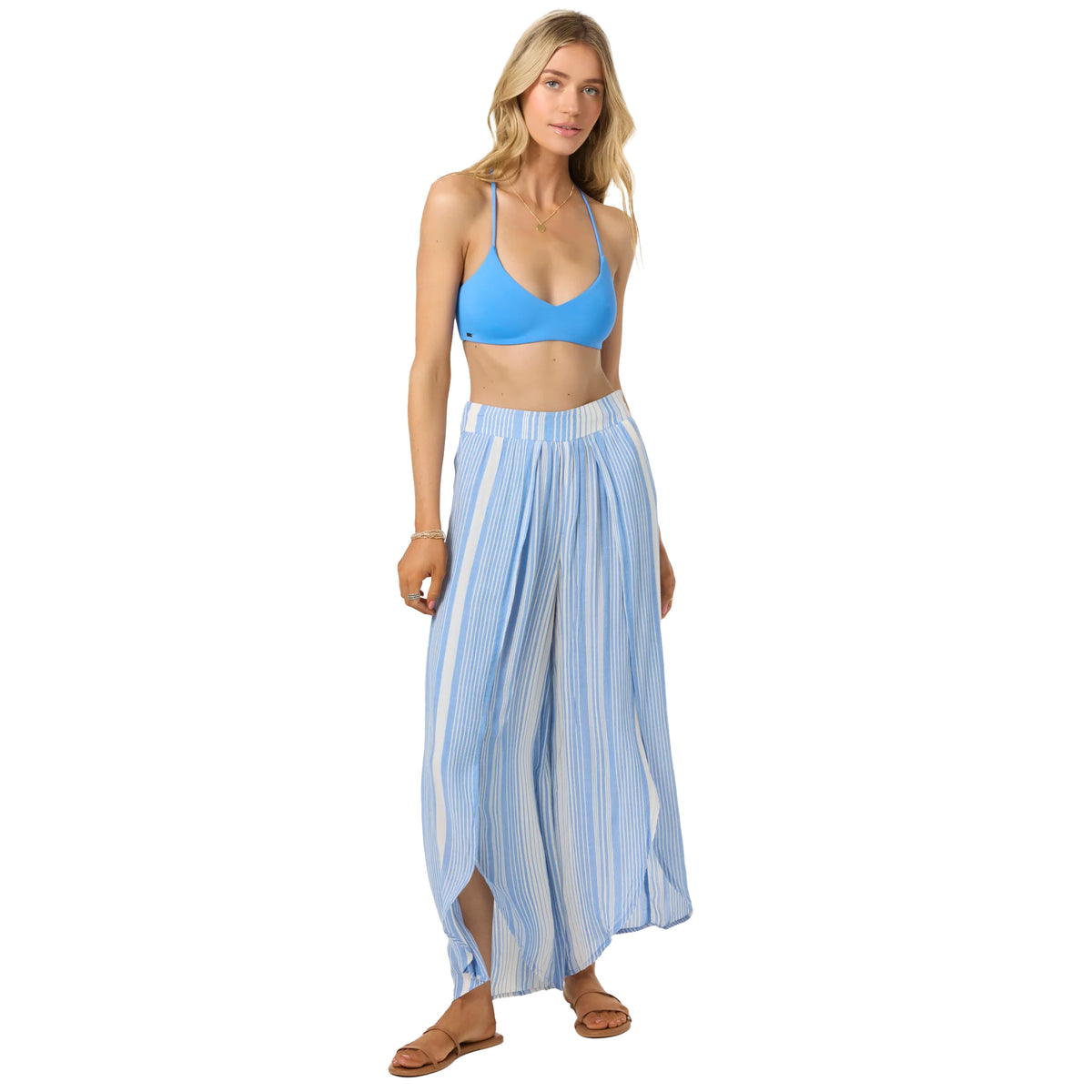 O'Neill Saltwater Essentials Tymea Striped Women's Pants - Regatta