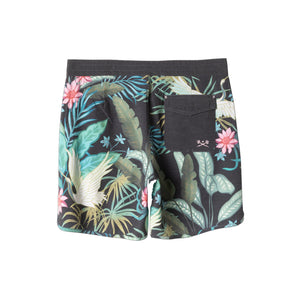 Dark Seas Sennit 18" Men's Boardshorts - Black/Green