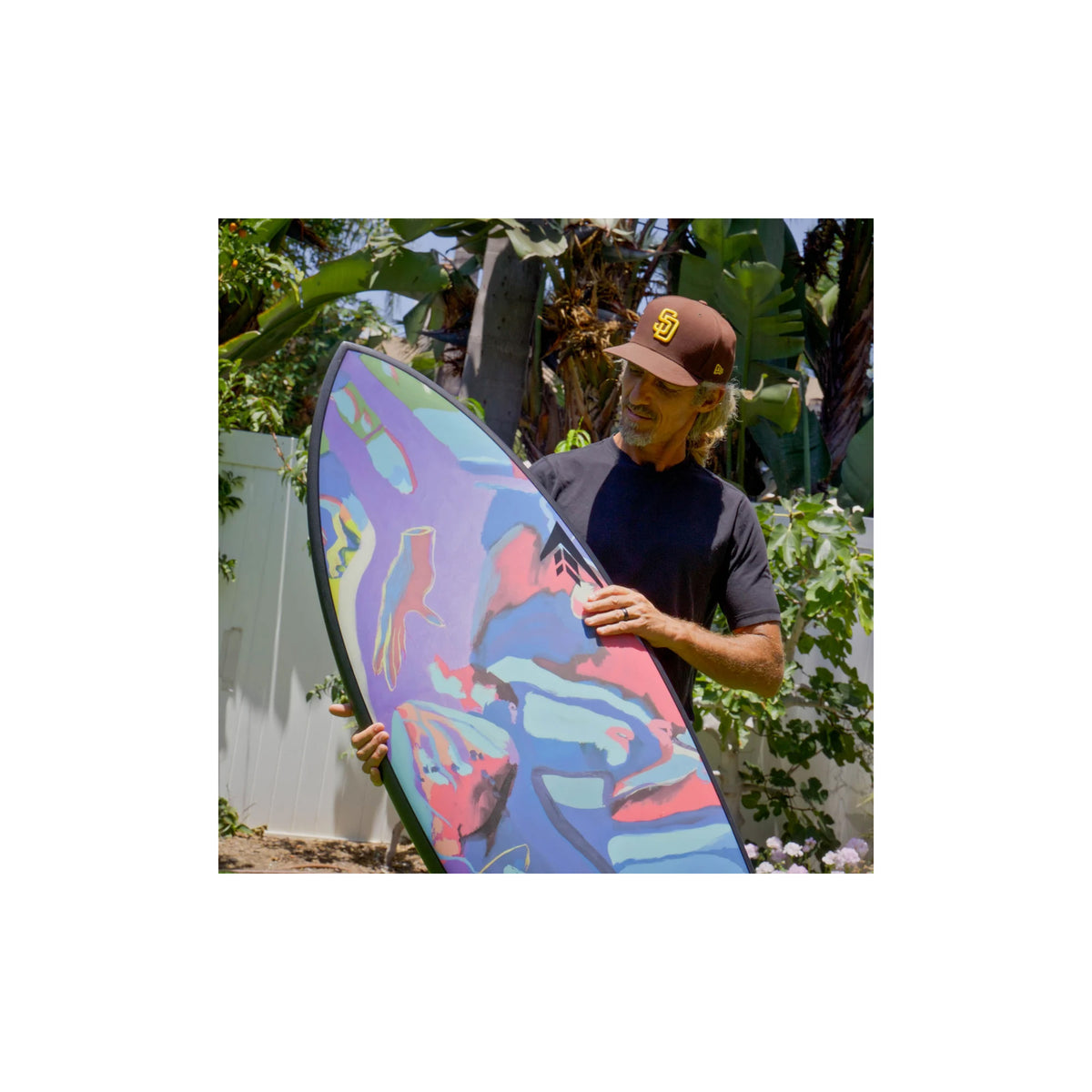 Firewire Seaside Gallery Limited Edition Carbon 5'7 Surfboard - Futures